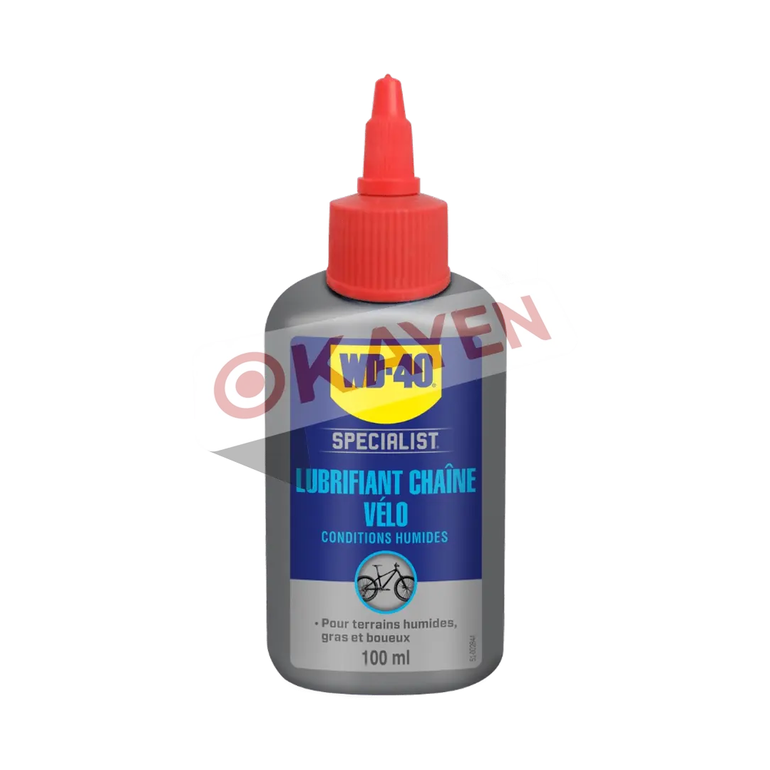 LUBRIFIANT CHAÎNE VÉLO CONDITIONS HUMIDES - WD-40
